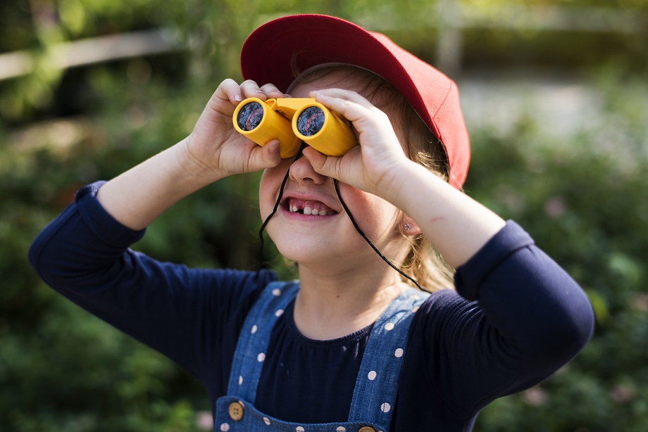 Kid in a garden experience and idea